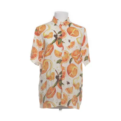 Kortärmad skjorta (Orange, Vit, Flerfärgad) från Vailent Viskos