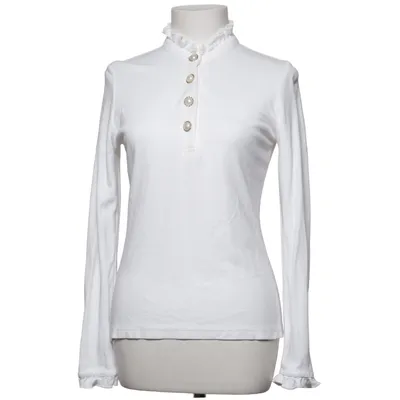 Blouse (White) from Veronica Virta Elastane, Polyester, Viscose