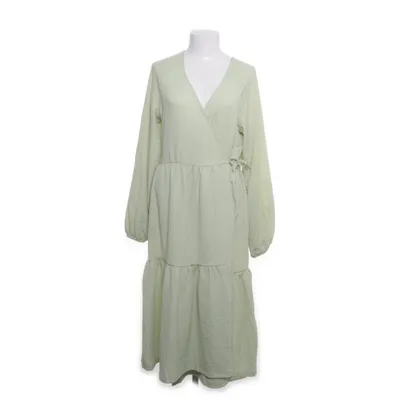 Wrap dress (Green) from Happy Holly Elastane, Polyester