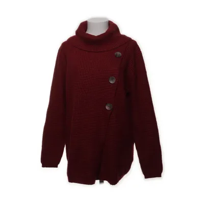 Cardigan (Red) from Zamba Acrylic, Polyamide, Polyester