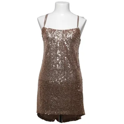 Cocktailklänning (Guldfärgad) från JustFab Polyester