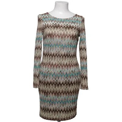 Kjole (WAVY GOLD DRESS) fra Pernilla Wahlgren Metallfiber, Polyester