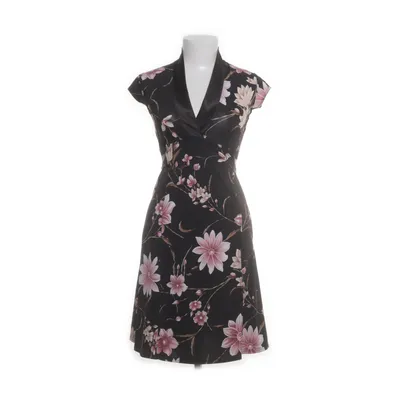 Klänning (Svart, Flerfärgad) från Evita Elastan, Polyester