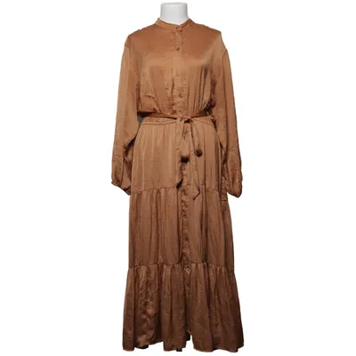 Maxi dress (Brown) from Dress Forum Polyester, Viscose