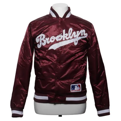 Bomberjacke (Rot) von Majestic Athletic Polyamid, Polyester
