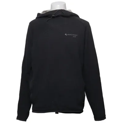 Capuchon sweater (Grijs) van Klättermusen Organisch katoen