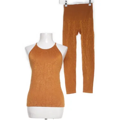 Trainingsset (Bruin) van Casall Elastaan, Polyamide