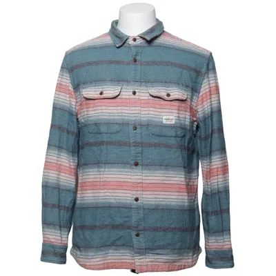 Flannel shirt (Blue, Red, White) from Quiksilver Cotton