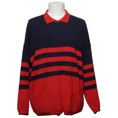 Strickpullover (Blau, Rot) von Busnel