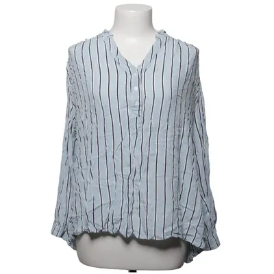 Bluse (Blau, Weiß) von Melya Melody Viskose