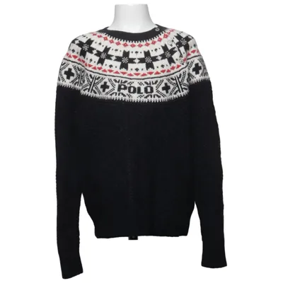 Weihnachtspullover (Schwarz, Weiß, Rot) von Polo Ralph Lauren Baumwolle, Nylon, Wolle
