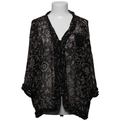 Blouse (Zwart, Beige) van Emm Polyester