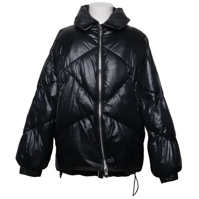 Winterjas (Zwart) van 19V69 Italia by Versace 1969 Polyester