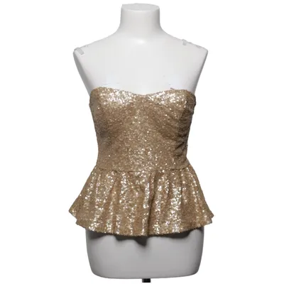 Tubetop (Guld) fra Forever 21 Elastan, Polyester