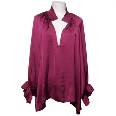 Blouse (Roze) van Branting Polyester