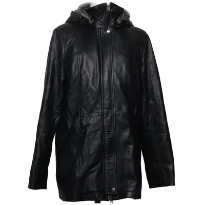 Lederjacke (Schwarz) von Jofama Street Leder