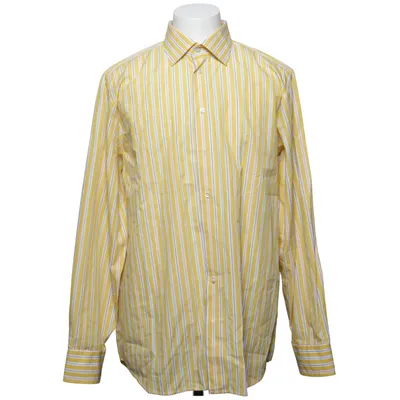 Shirt (Yellow, White, Blue) from Oscar of Sweden Cotton
