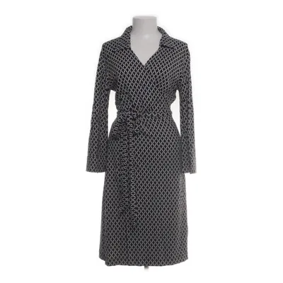 Omlottklänning (Svart, Vit, Flerfärgad) från Vera Velour Elastan, Viskos