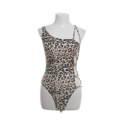 Badpak (Zwart, Bruin, Beige) van Fashion Nova Elastaan, Polyamide, Polyester