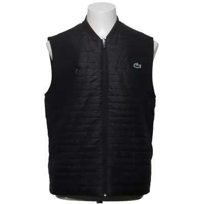 Outer vest (Black) from Lacoste Sport Polyester