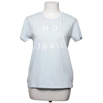 T-shirt (Blauw) van Forever 21 Katoen, Polyester