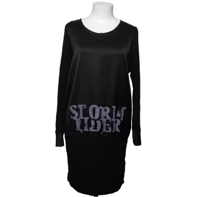 Dress (Black, Gray) from Uldahl Polyester, Viscose