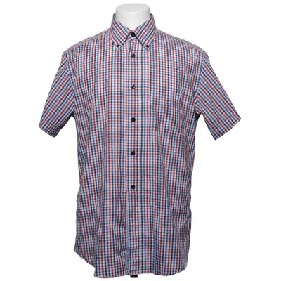 Short sleeve shirt (Blue, Red, White, Multicolored) from Long Island Cotton, Polyester