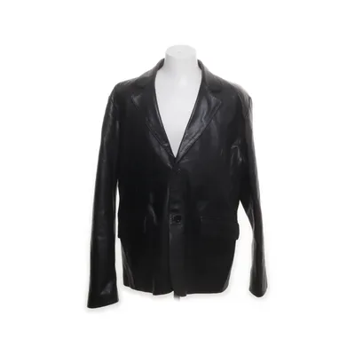 Leather blazer (Black) from Louis Bond