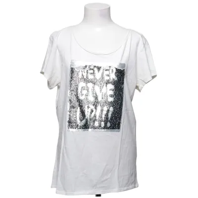 T-shirt (Vit, Svart, Silverfärgad) från Jean Pascale