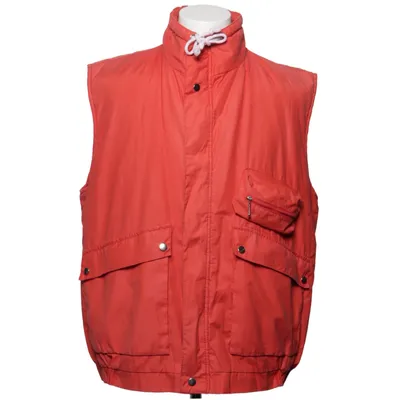 Gilet d'extérieur (Rouge) de Prototype Coton, Polyamide