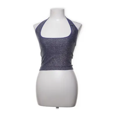 Halter neck top (Blue) from Out from Under Elastane, Polyamide