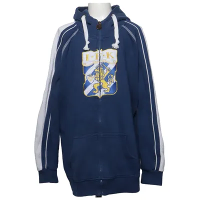 Hoodie (Blue, White, Yellow) from IFK Cotton, Polyester