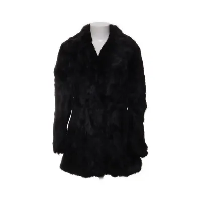 Veste en fourrure (Noir) de Golden Leaf