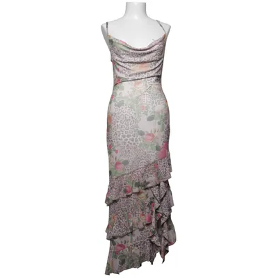 Maxikleid (Beige, Mehrfarbig) von NA-KD Elasthan, Polyester