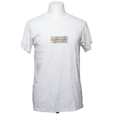 T-shirt (White) from Crooked Tongues Cotton