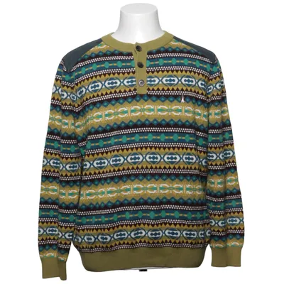 Pull-over (Vert, Multicolore) de Hush Puppies Coton, Polyester, Laine