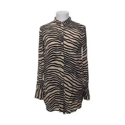 Blouse (Black, Beige) from By Malene Birger Silk, Viscose