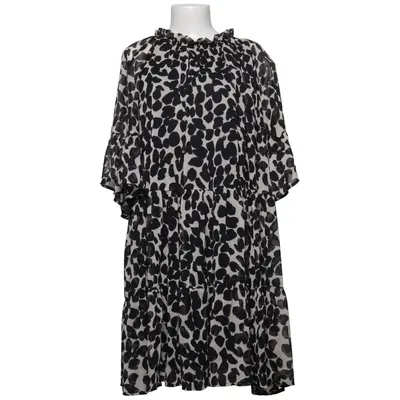 Jurk (Zwart, Meerkleurig) van H&M Polyester