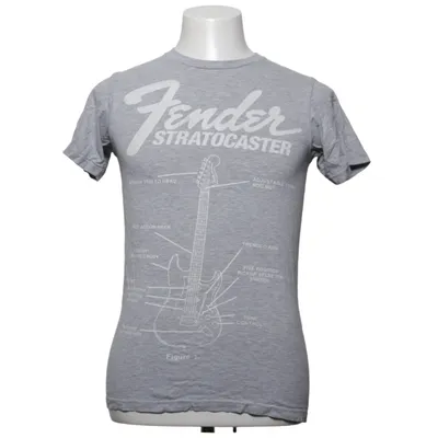 T-shirt (Grå) från Fender Bomull, Polyester
