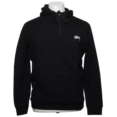 Capuchon sweater (Zwart) van Stüssy Katoen
