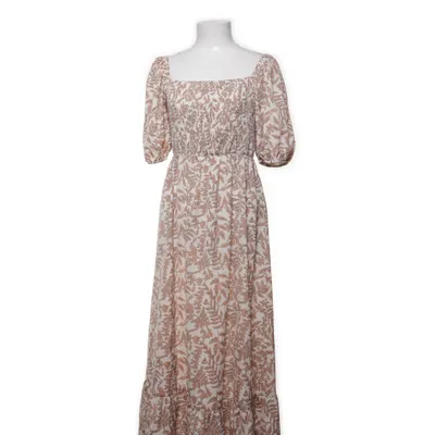 Långklänning (Beige, Vit, Flerfärgad) från Sophie by Sophie