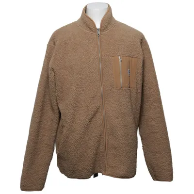 Fleece jacket (Beige) from Caliroots Polyester