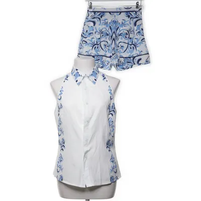 Set (Vit, Blå, Flerfärgad) från Emery Rose Polyester