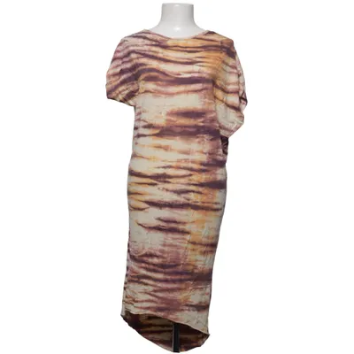 Dress (Brown, Beige, Multicolored) from Rabens Saloner Cotton, Viscose