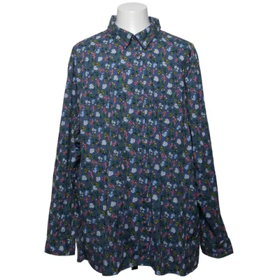 Chemise (Bleu, Multicolore) de Dressmann Coton, Élasthane