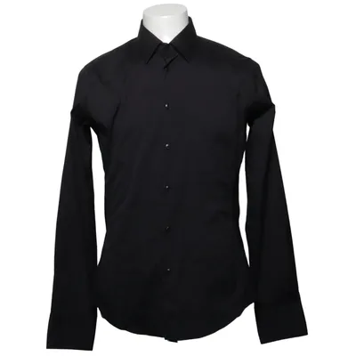 Skjorte (Sort) fra Zara Man Basic Bomuld, Elastan, Polyamid
