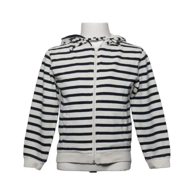 Huvtröja (Vit, Blå) från Mousqueton Bomull