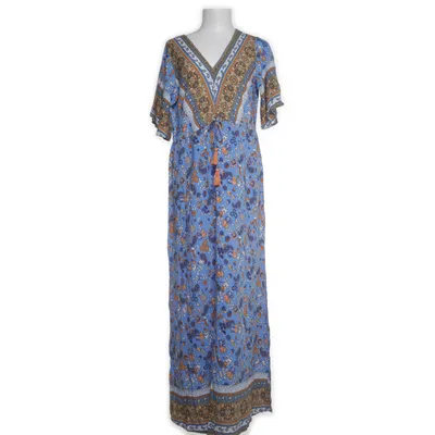 Dress (Blue, Multicolored) from Rusttydustty Viscose