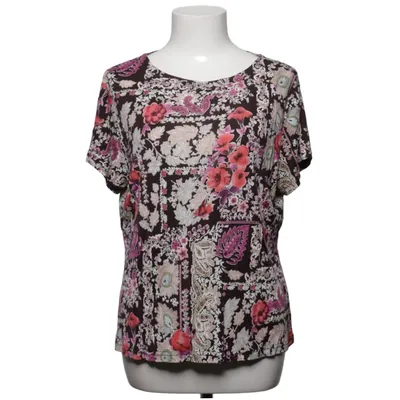 Top (Black, Multicolored) from Asilk Silk