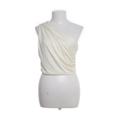 Topp (Vit) från H&M Modern Classic Polyester, Elastan